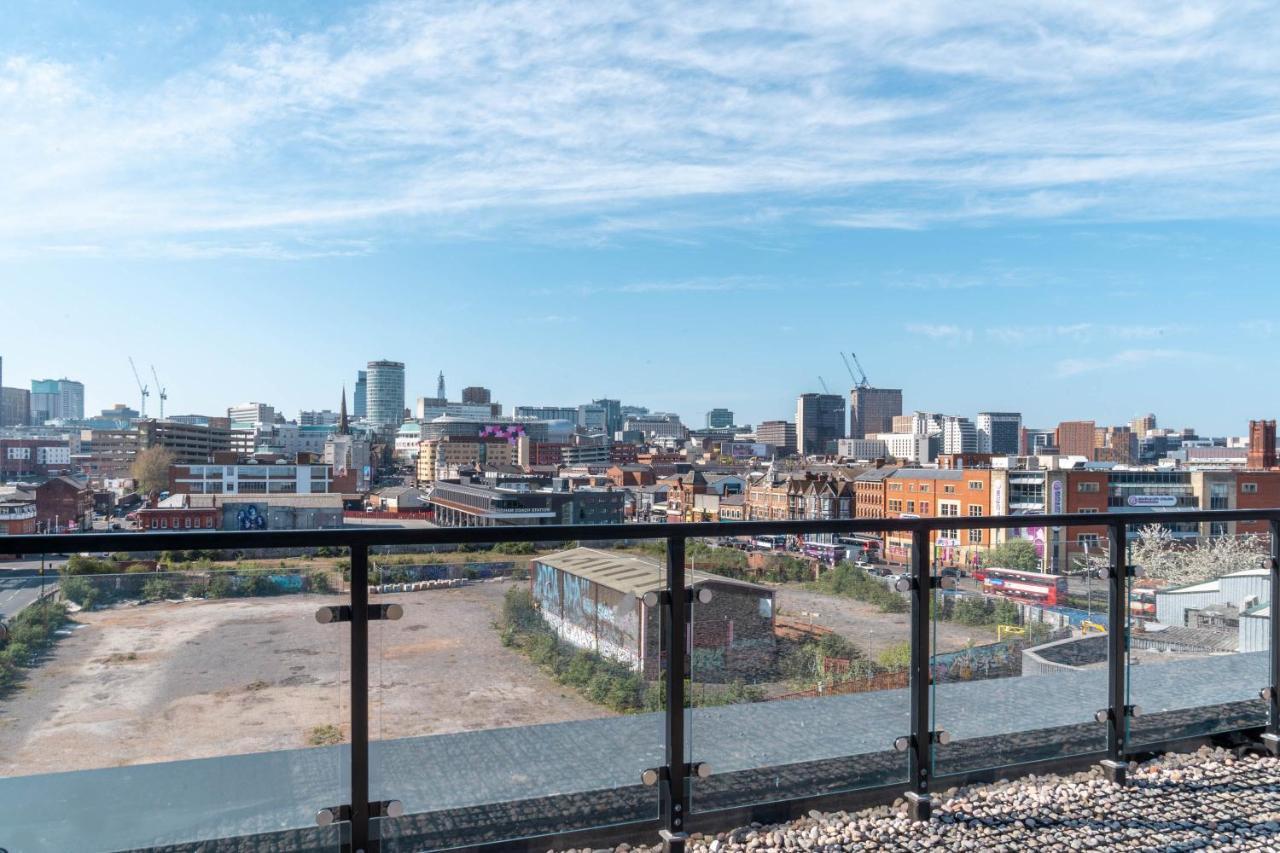 *New Build* 1 Bed Modern Apt - With Juliet Balcony - Roof Top Terrace - Digbeth, Birmingham City Centre - Free Netflix & Smart Tv エクステリア 写真